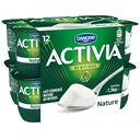 Activia Natural Bifidus Yogurt 12x125g