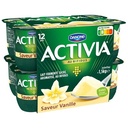 Activia yaourt saveur vanille bifidus 12x125g