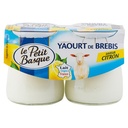 YT DE BREBIS CITRON 2X125G LE PETIT BASQUE