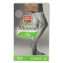 20 DEN BLACK MOUSSE TIGHTS SIZE T5/6