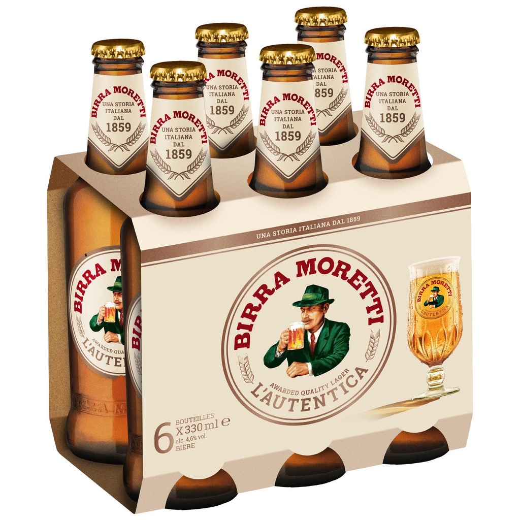 6X33CL BIERE BLDE 4.6[ BIRRA MORETTI