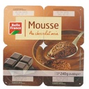 MOUSSE AU CHOCOLAT NOIR BF POT 4 X 60 G 