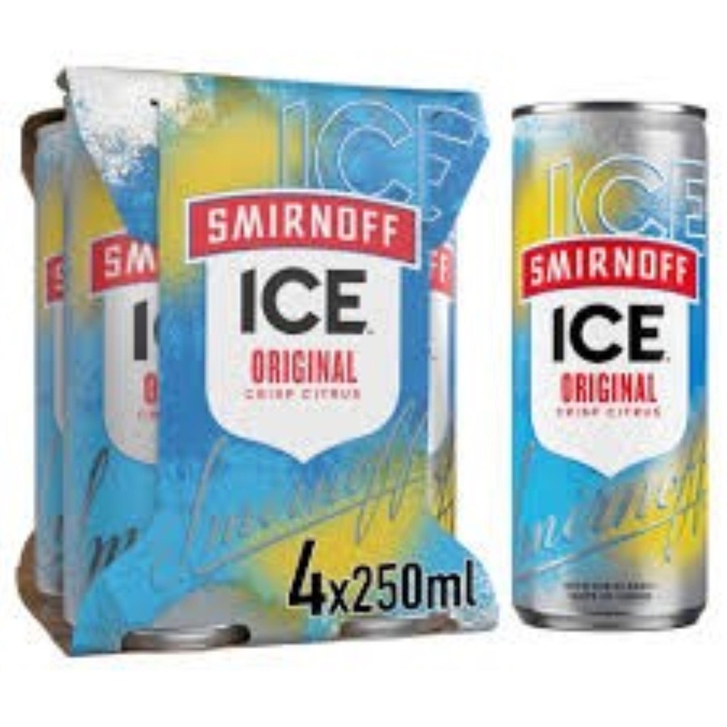 SMIRNOFF ICE 4D 4X250ML