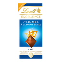 Lindt Tablette de chocolat EXCELLENCE Lait Caramel Fleur de sel 100g