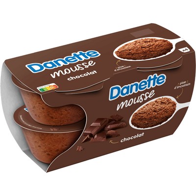 Danette Chocolate Mousse 4x60g