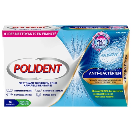 X36 NETT ANTI BACTERIEN POLIDENT