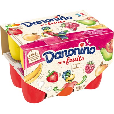 Danonino Fruit Petits Suisses 12x50g