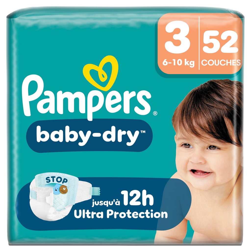 X52 COUCHES T3 GEANT PAMPERS