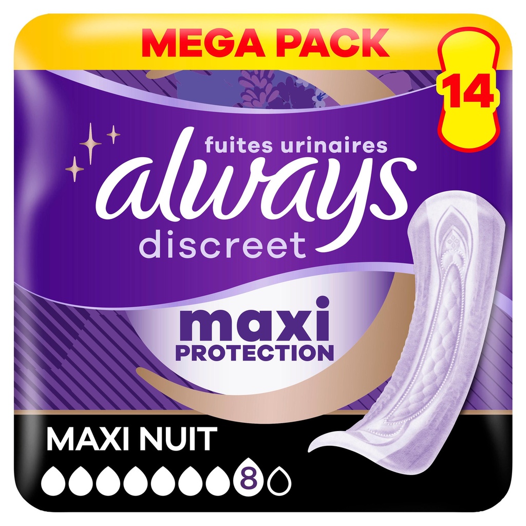 X14 SERVIETTES NUIT ALWAYS