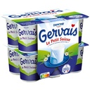 Gervais petits suisses nature 9.5% mg 12x60g