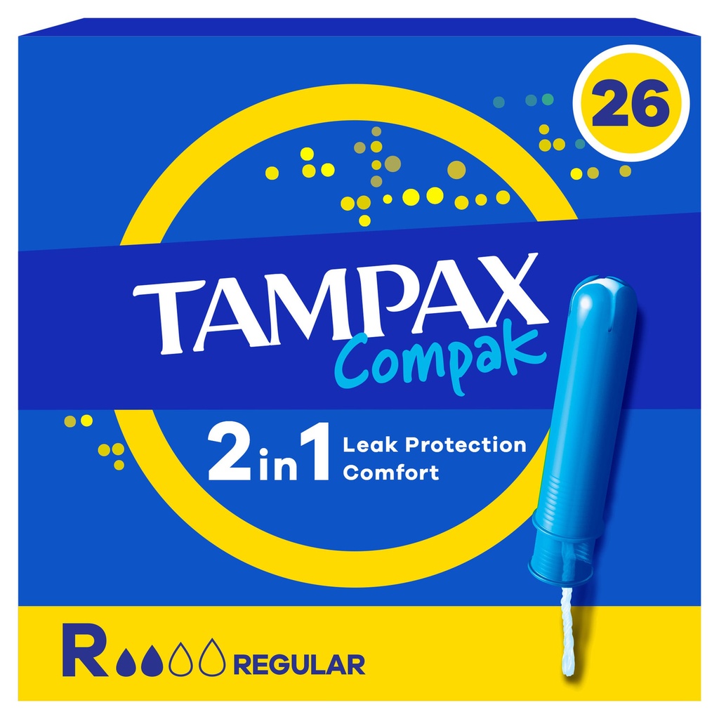X26 TAMPAX COMPACT REGULIER