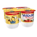 Danone Velouté fruix yaourt aux fruits brassé fraise 4x125g