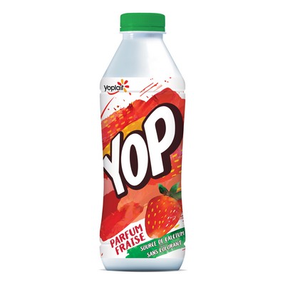 YAB YOP Strawberry Flavored Drinkable Yogurt 825g