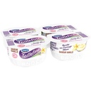 Light&Free Fromage blanc vanille allégé 0% mg 4x120g
