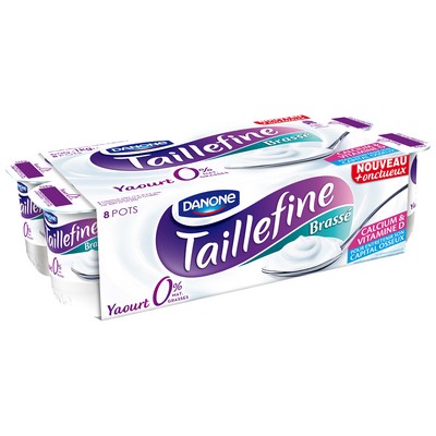 Light&Free Natural Stirred Yogurt 0% Fat 8x125g