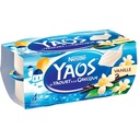 YAOS Greek Style Vanilla Yogurt 4x125g