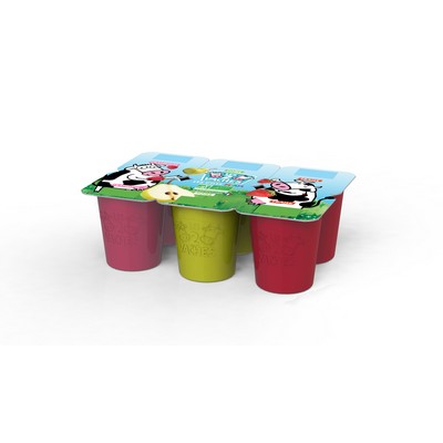 LES 2 VACHES P'TITS MIAM BIO FRUITS 50GX6