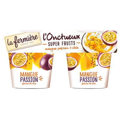L'onctueux MANGUE PASSION 2x150g