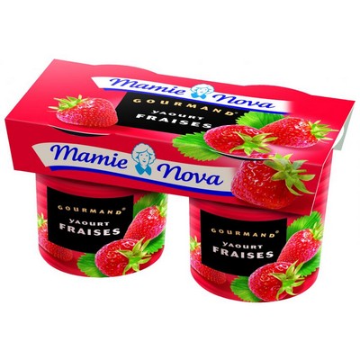 Strawberry Gourmet Yogurt 150g x 2
