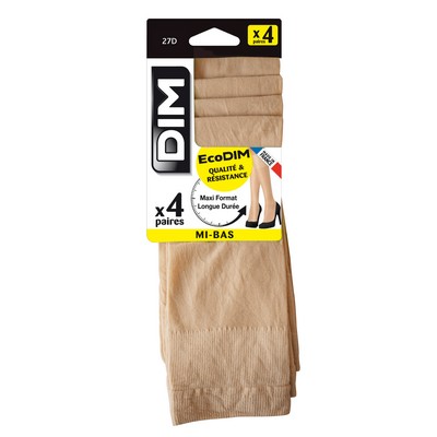 HALF-STOCKING ECODIMX4 SUEDE DIM