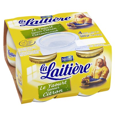 Y.ENT/CITRON 4X0125 LAITIERE