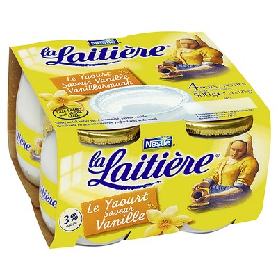 YOGHOURT LA MILKIERE VANILLA X4 NESTLE