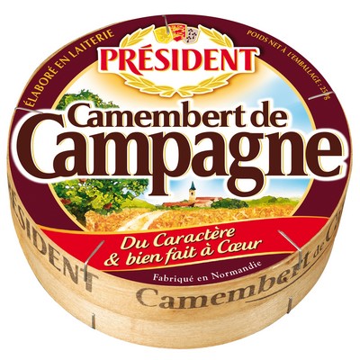 PRESIDENT COUNTRY CAMEMBERT 250g