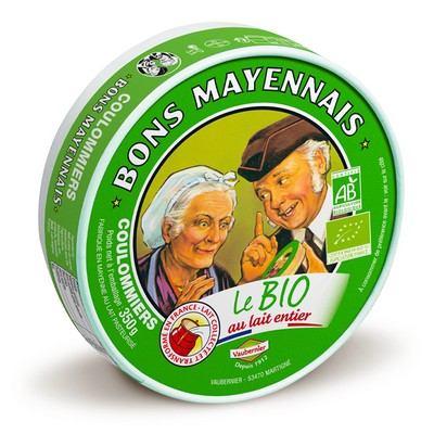 COULOMMIERS LE BIO BONS MAYENNAIS 350G