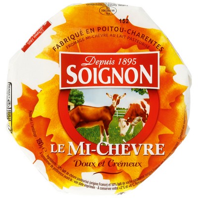 Mi-chèvre 180g Soignon