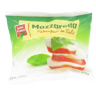 MOZZARELLA BF SACHET 125 G 