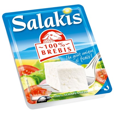SALAKIS barquette 200g fromage lait brebis pasteurisé 23%MG s/PF