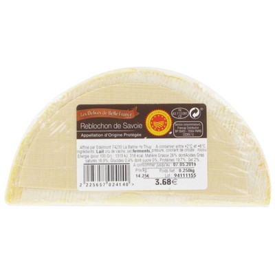 REBLOCHON DE SAVOIE LAIT CRU AOP DBF POIDS VARIABL