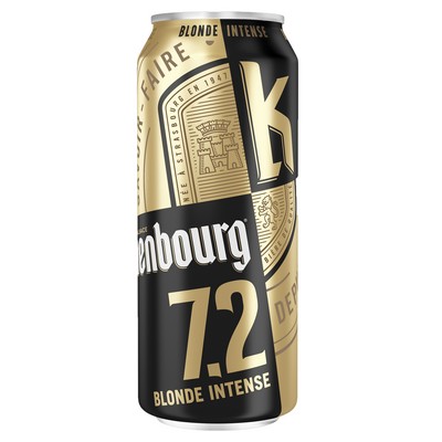 Kronenbourg 50 cl Kronenbourg 7°2 Blonde 7.2 DEGRE ALCOOL