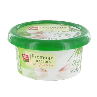 Garlic & Herb Spreadable Cheese Belle France 125g Pot