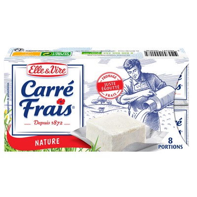 CARRÉ FRAIS NATURE 15%MG 8 PORTIONS 200G