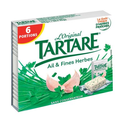 TARTARE® AIL & FINES HERBES 6 PORTIONS 96G