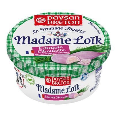 Paysan Breton - Mme Loik Whipped Cheese - Shallot & Chive - 150g