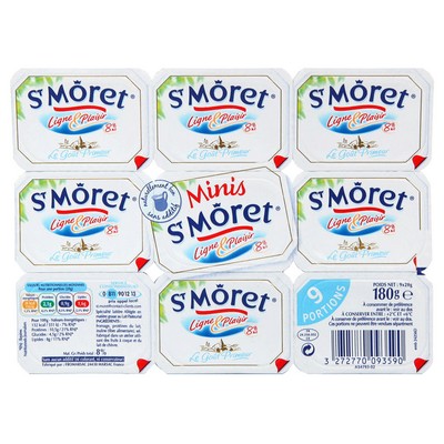ST MORET NATURAL 9 PORTIONS 180G
