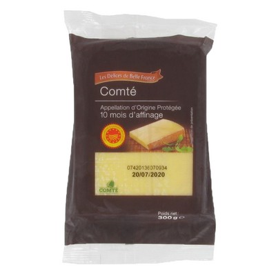 COMTE 10 MOIS D AFFINAGE AOP DBF FILM 300 G 