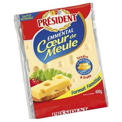 400G EMMENTAL PLAQUETTE PRESIDENT