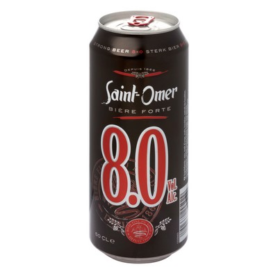 Boîte 50cl Saint-Omer forte 8%