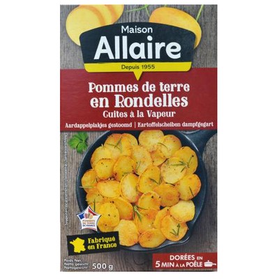 500G POMME/TERRE RONDELLE ALLAIR
