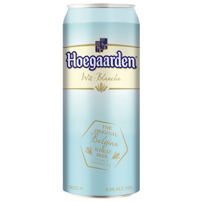 CAN 50CL HOEGAARDEN WHITE