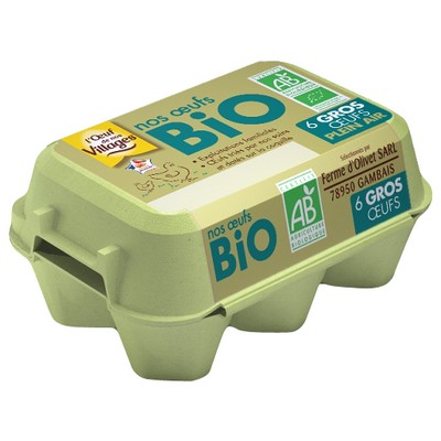 BT X6 Organic Large Free-Range Eggs ODNV