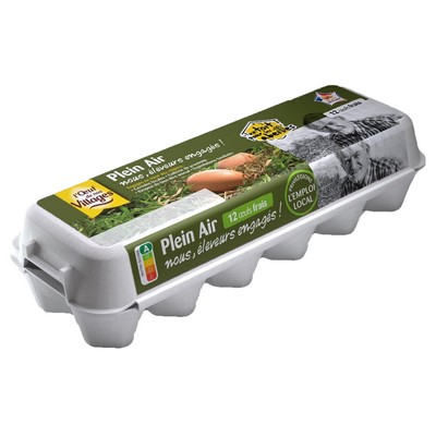 Engaged Village Free-Range Eggs x12