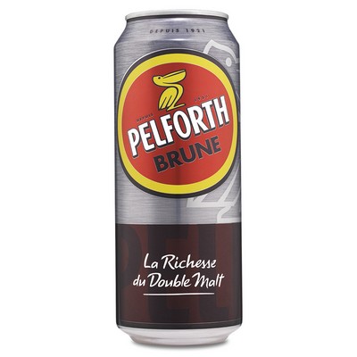 Pelforth Bière Brune Brassée dans le Nord Boite 50cl 6,5°