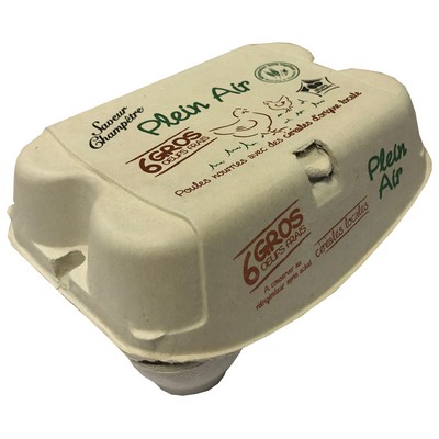 BT x6 Loose Free-Range Eggs Packed ODNV
