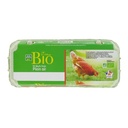 Medium-Large Organic Free-Range Eggs x10 Belle France Box