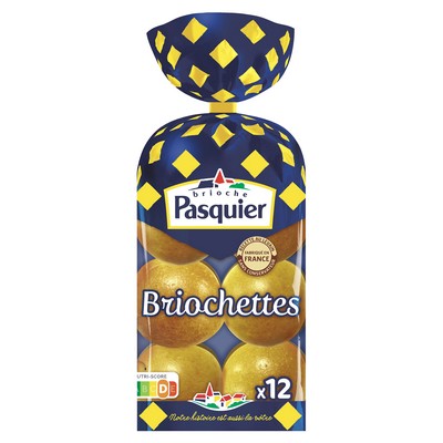 X12 BRIOCHETTES 480G PASQUIER