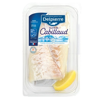 Cod Fillets 200g x2 Delpierre